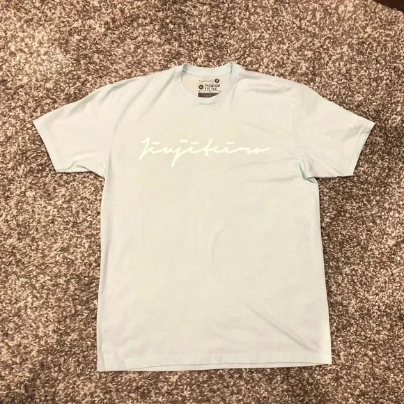 Jiujiteiro Pale Blue Sig Tee - Picture 2 of 5